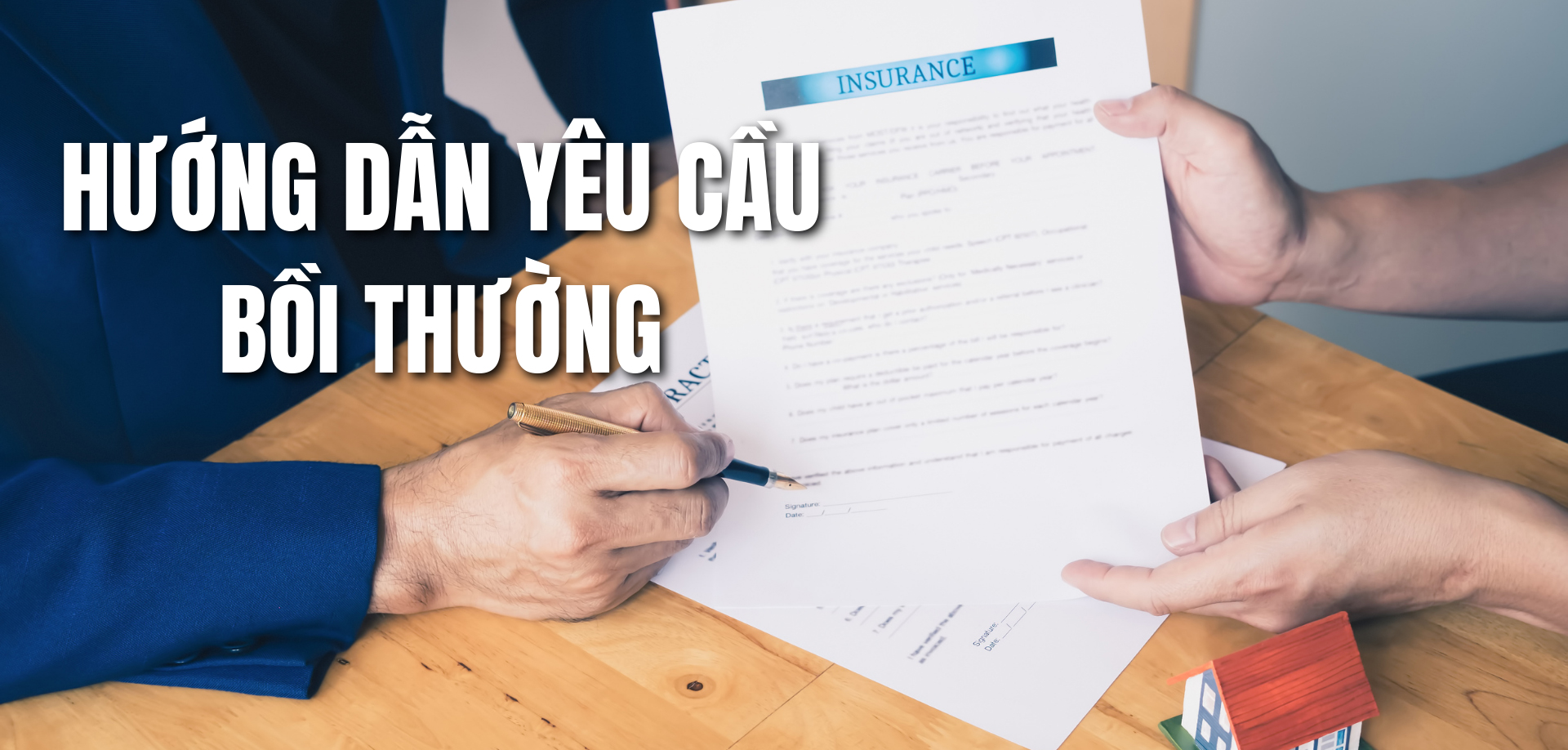 HƯỚNG DẪN BỒI THƯỜNG BẢO HIỂM BSH